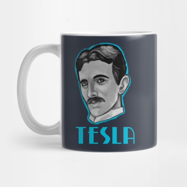 Nikola Tesla by ckrickett